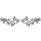 2 PCS Metal Tree Leaf Wall Decor Vine Olive Branch Leaf Wall Art Wrought Iron Scroll Sculptures Above The Bed, Living Room, Outdoor Decoration (Bright Color)